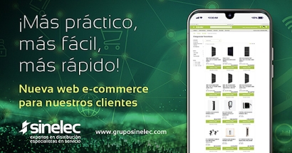 Grupo Sinelec lanza su nuevo e-commerce de venta de material para profesionales