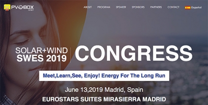 Solar+Wind Congress 2019 llega a Madrid