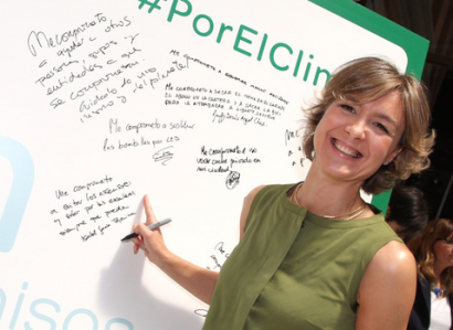 Isabel Tejerina presenta la Plataforma Española de Acción Climática