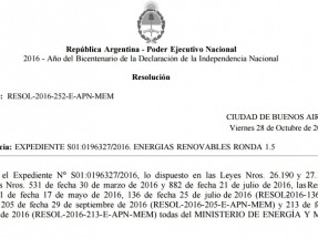 Lanzan la nueva convocatoria para proyectos renovables