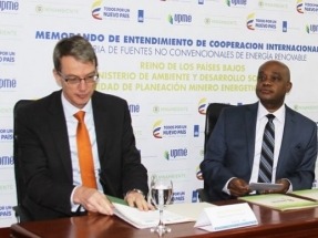 Convenio de cooperación en energías renovables con Holanda