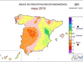 2019: el tercer año hidrológico más seco del siglo en España