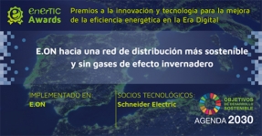 El proyecto de Schneider Electric para eliminar el SF6 gana el premio enerTIC en la categoría Smart Grid
