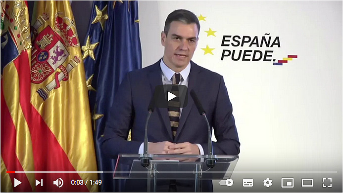 Abora Solar. Pedro Sánchez