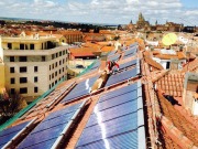 El sol de Segovia reduce la factura energética de 72 familias