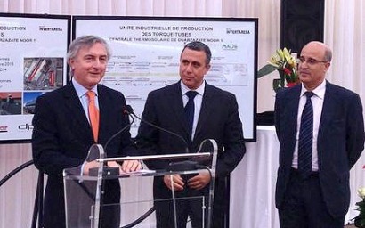 La española Made inaugura una fábrica de estructuras termosolares en Marruecos