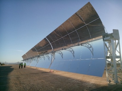 La primera gran termosolar de Marruecos empezará a operar en agosto