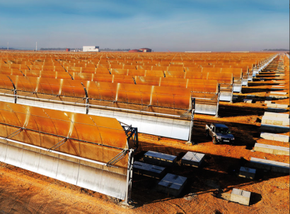 Kuwait contempla desarrollar hasta 400 MW de termosolar en el complejo solar de Shagaya