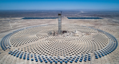 Presentan un mapa del potencial para la instalación de torres de energía termosolar