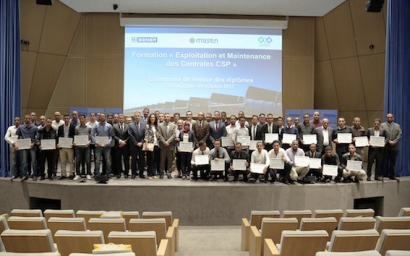 42 trabajadores marroquíes aprenden todo sobre la termosolar de la mano de SENER