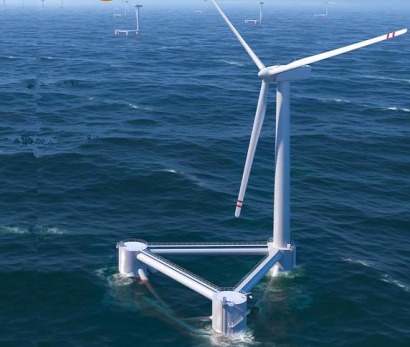 Vestas afina su primer prototipo flotante