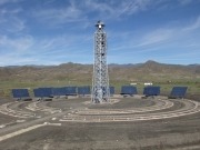 Finalizan las obras de la instalación termosolar experimental de geometría variable