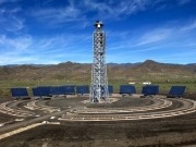 CTAER pone en marcha una instalación solar de ensayos de canal parabólico